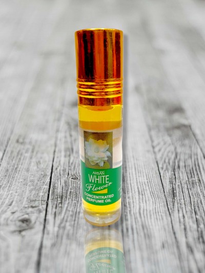Attar - Handmade Natural Perfume Form Herbal Extract, [white Flower], 6ml, [roll On]