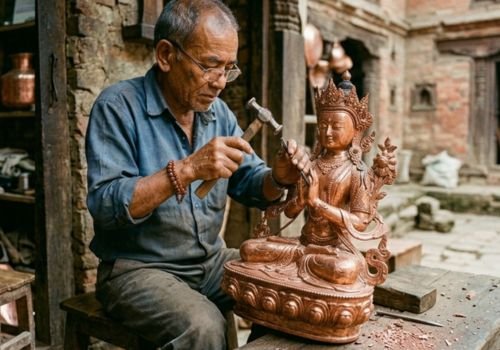 Why We Use Copper for Sacred Statues in Nepal