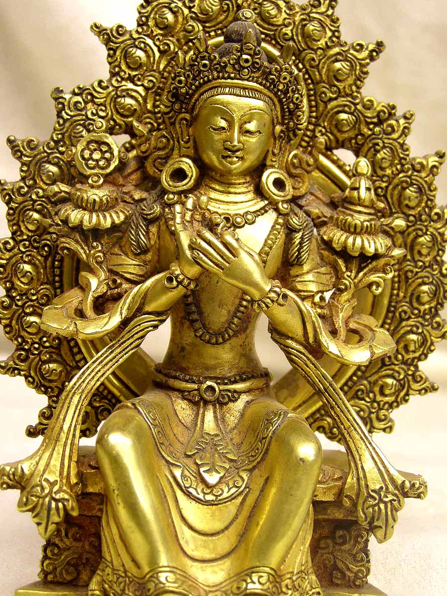 Maitreya Buddha Statue, sold