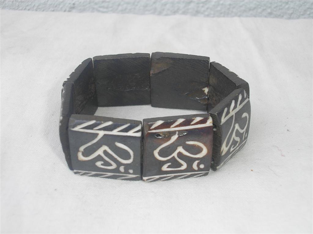 Small Yak Bone Bracelet, Handmade In Nepal