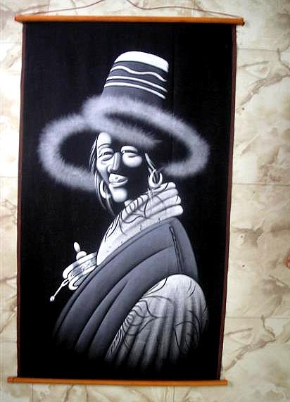 Tibetan Old Woman