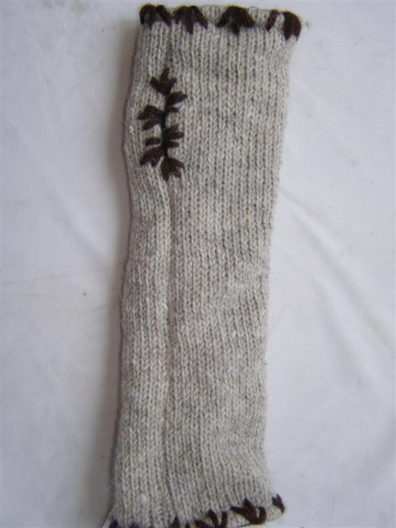 Woolen Hand Warmer hand Knitted, fleece Lining