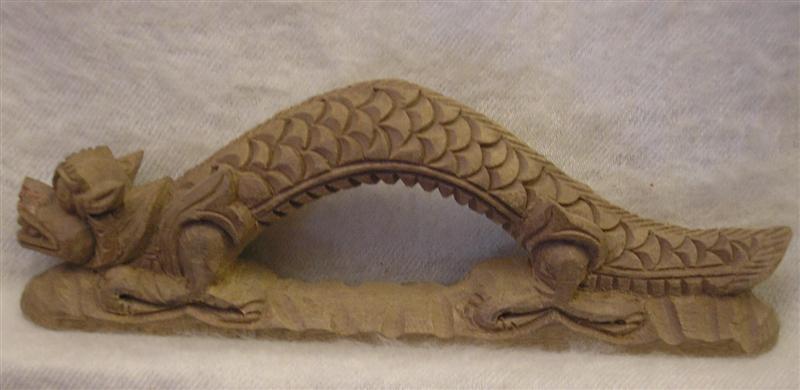 Wooden Hand Carved Door Handle, <span Style=