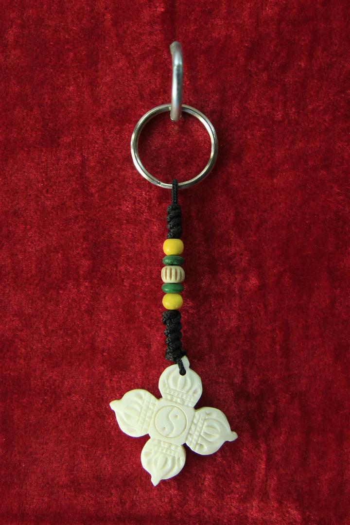Yak Bone Keyring, Handmade In Nepal