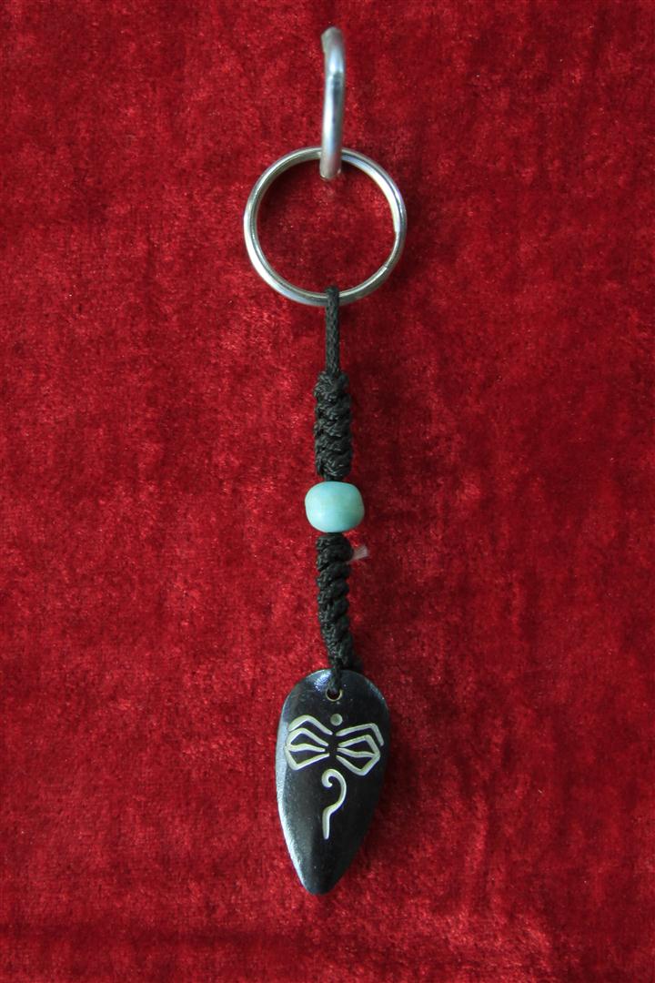 Yak Bone Keyring, Handmade In Nepal