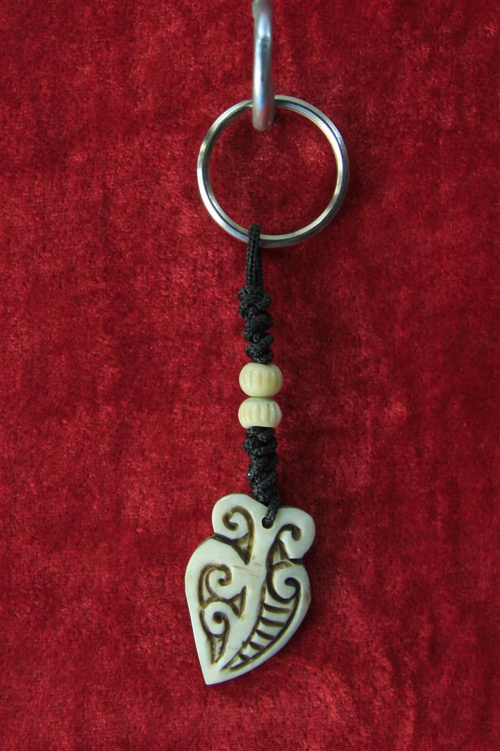 Yak Bone Keyring, Handmade In Nepal