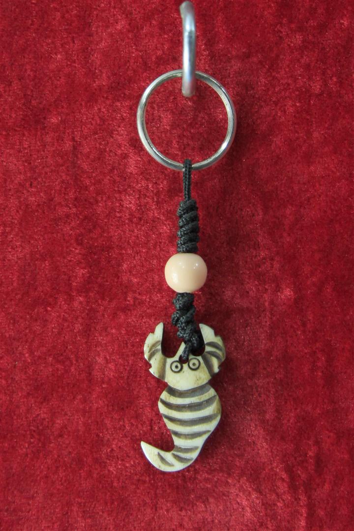 Yak Bone Keyring, Handmade In Nepal