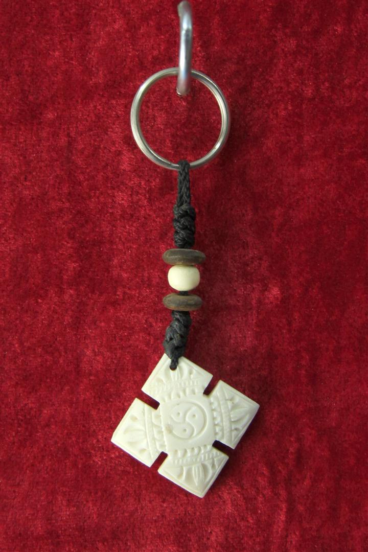 Yak Bone Keyring, Handmade In Nepal