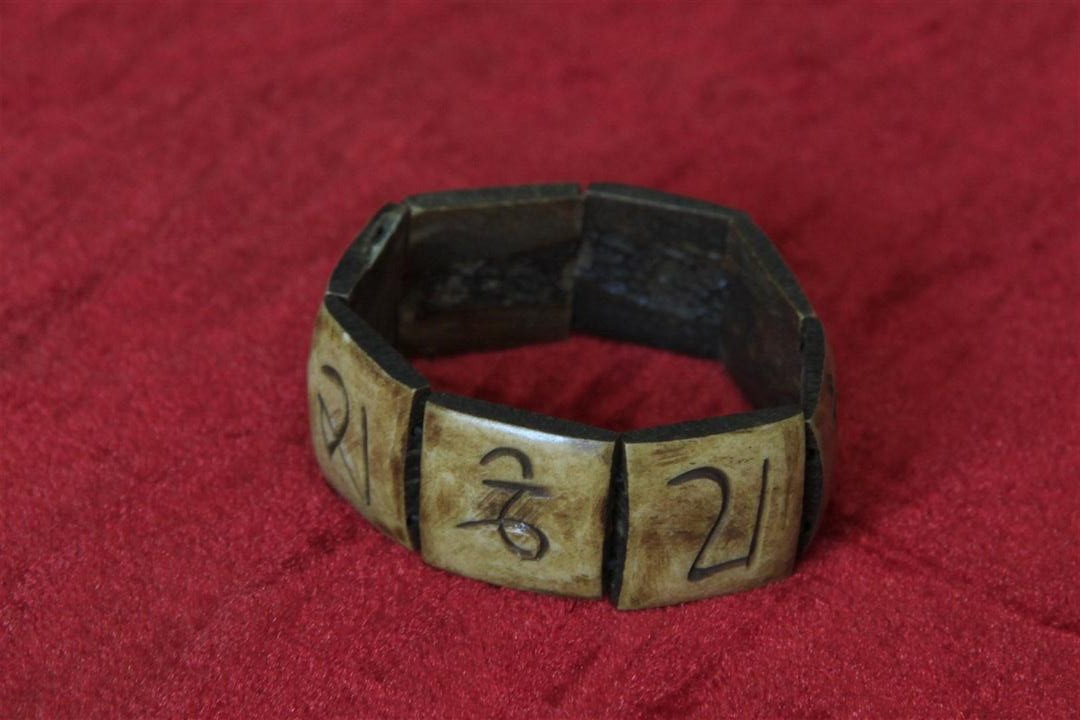 Nepali Handmade Yak Bone Bracelet