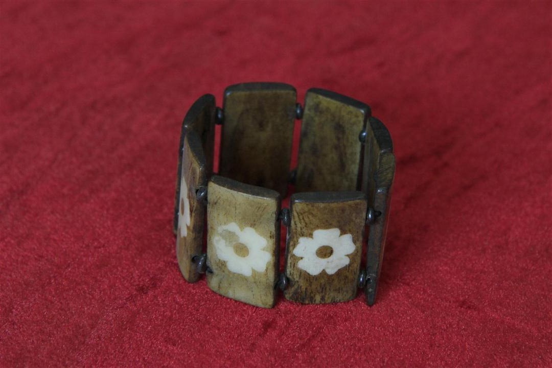 Nepali Handmade Yak Bone Bracelet
