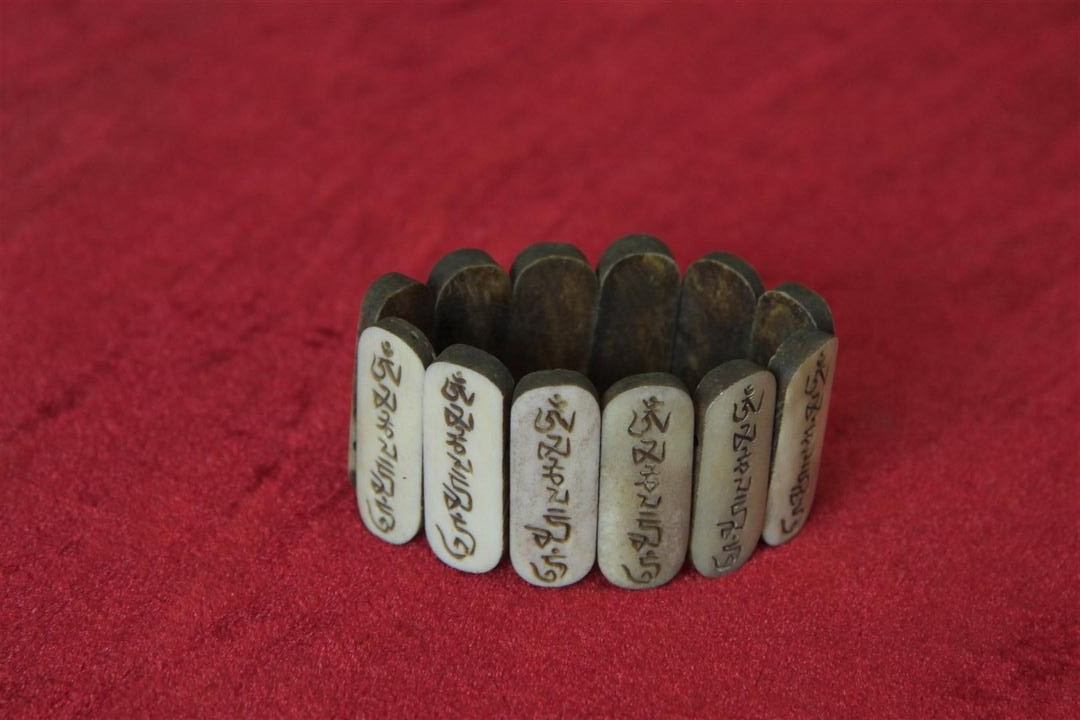 Nepali Handmade Yak Bone Bracelet