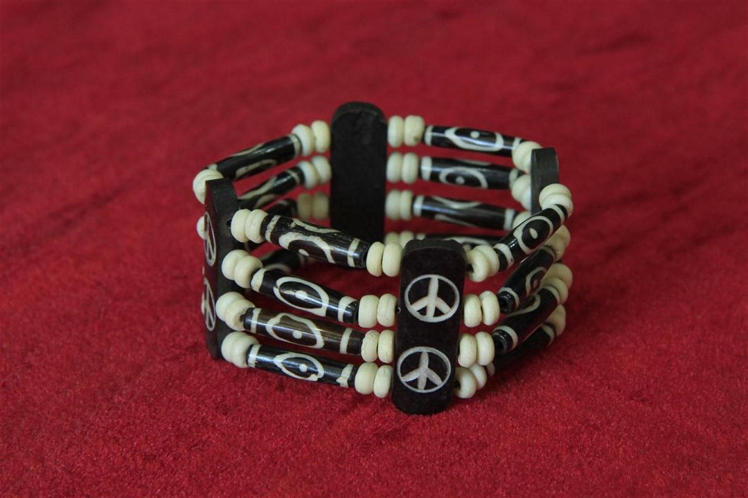 Nepali Handmade Yak Bone Bracelet