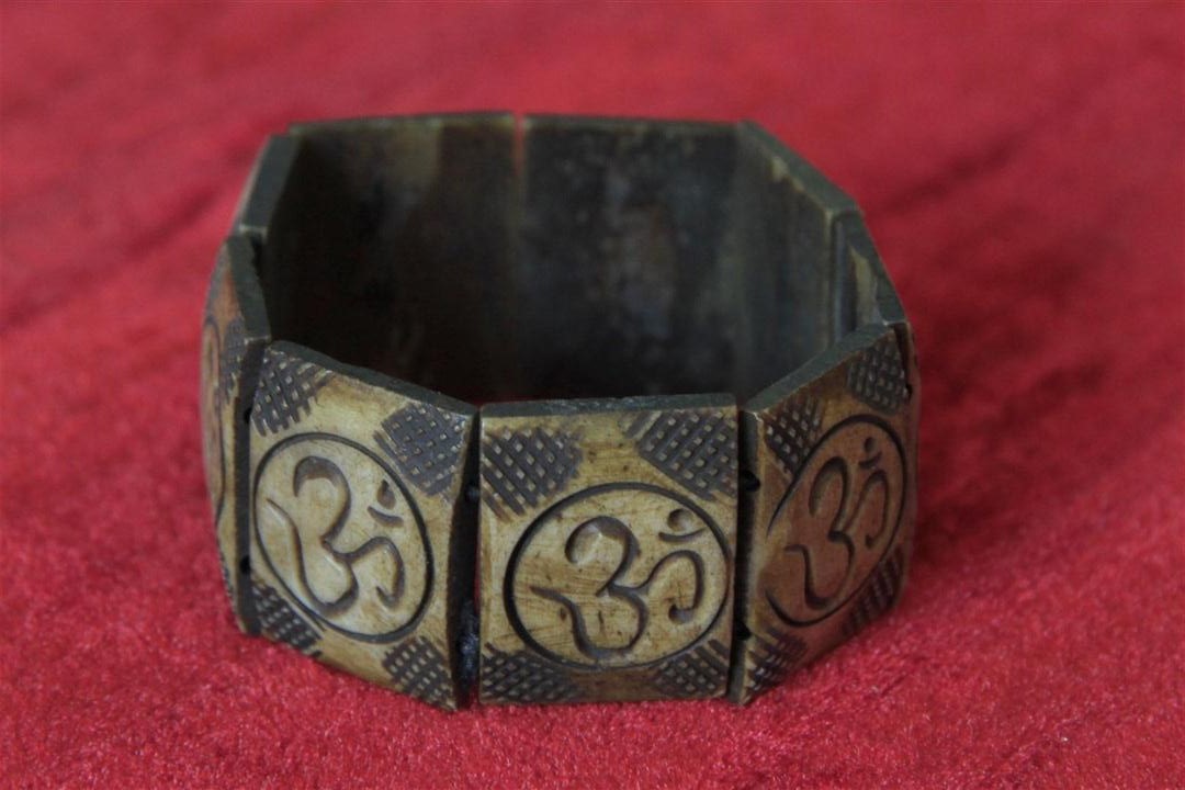 Nepali Handmade Yak Bone Bracelet