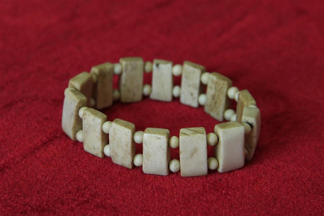 Nepali Handmade Yak Bone Bracelet