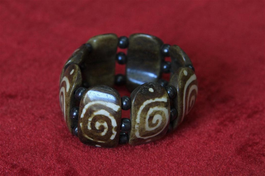 Nepali Handmade Yak Bone Bracelet