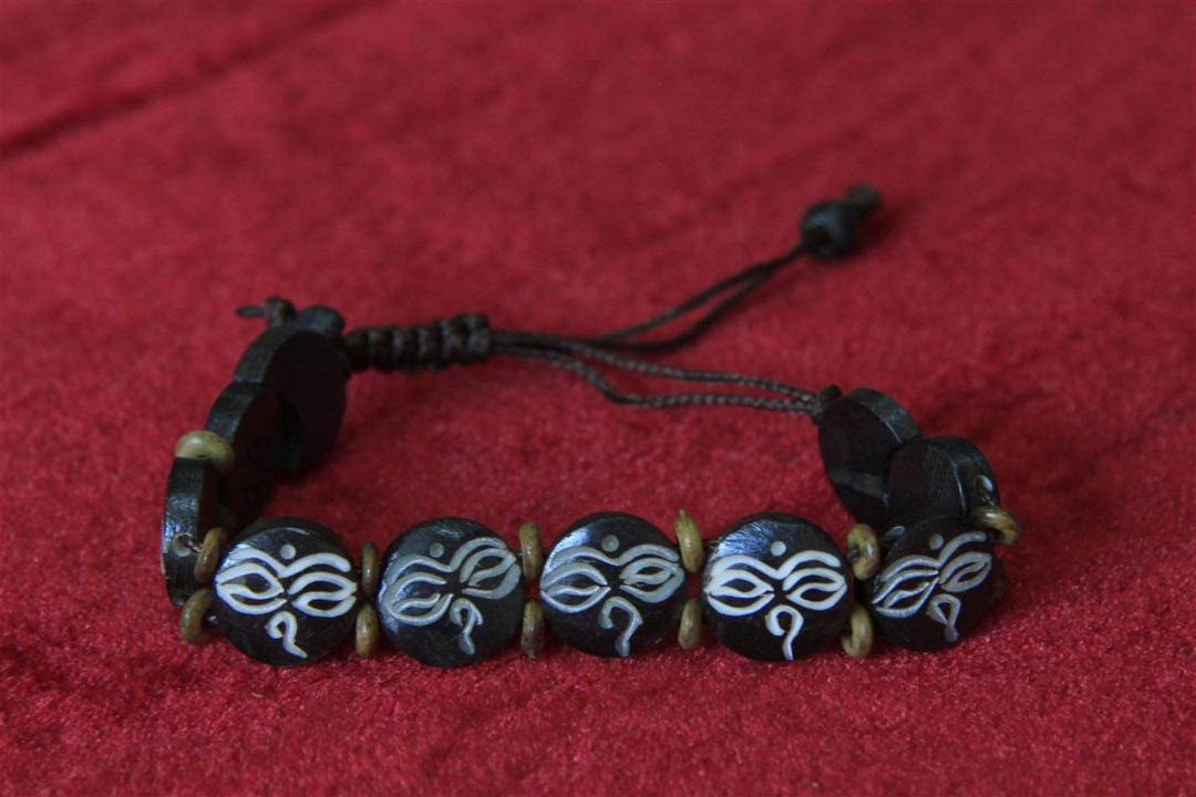 Bone Yak Bone Yak Bone Bracelet, Handmade In Nepal, Handmade In Nepal