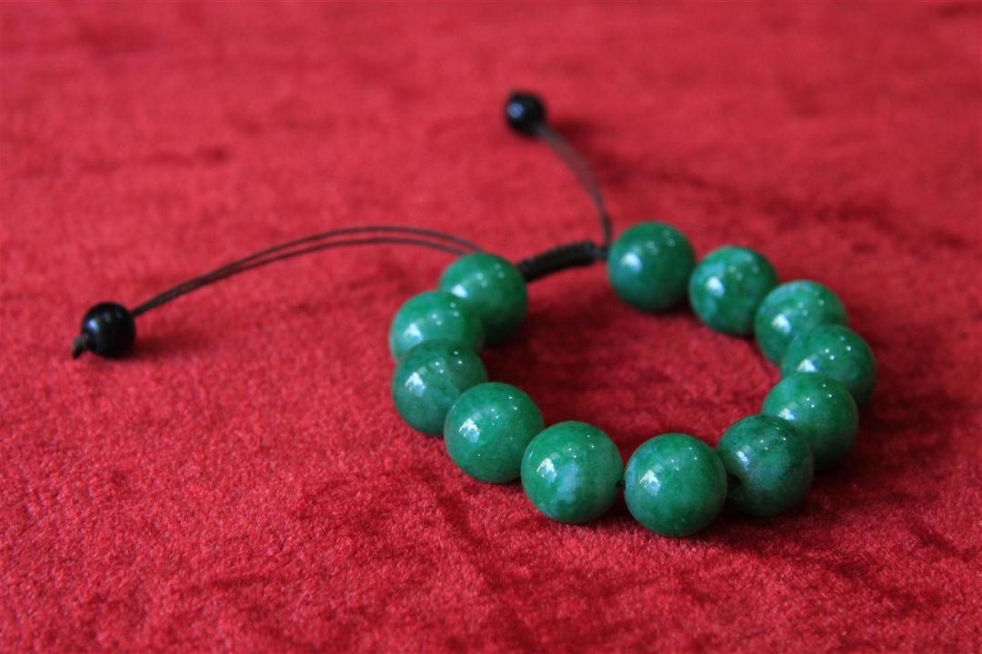 Imitation Stone Yak Bone Bracelet, Handmade In Nepal