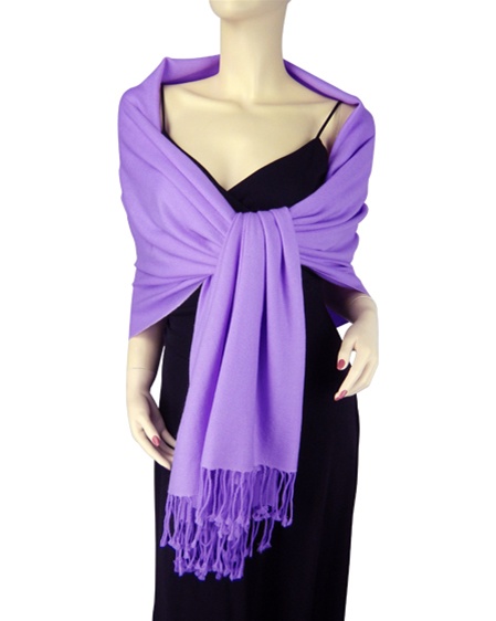 Silk Mix Pashmina, 70 Percent Pashmina, 30 Percent Silk, Old Style, Grey