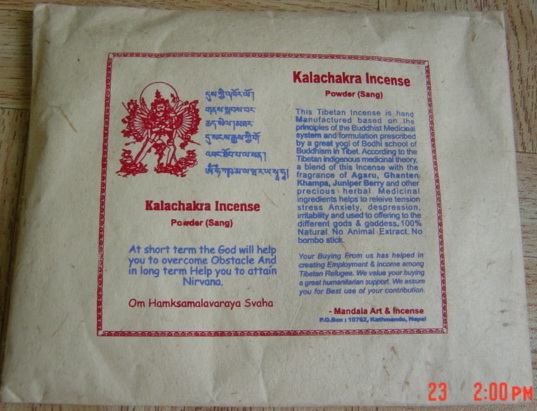 Kalachakar Incesne Powder