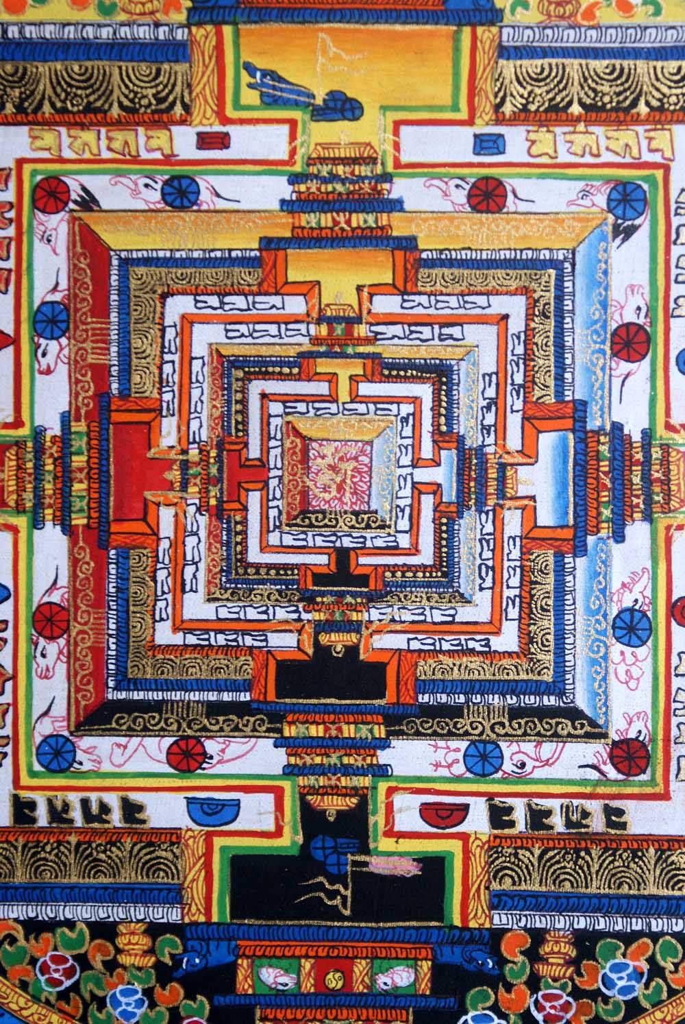Kalachakra Mandala Thangka
