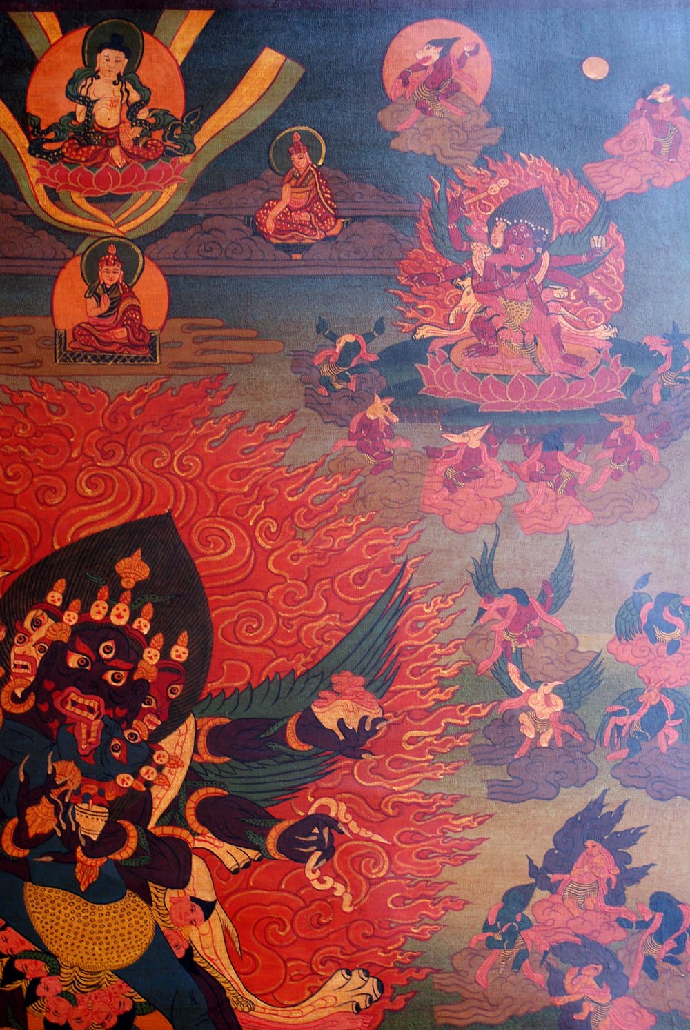 Heruka Thangka, <span Style=