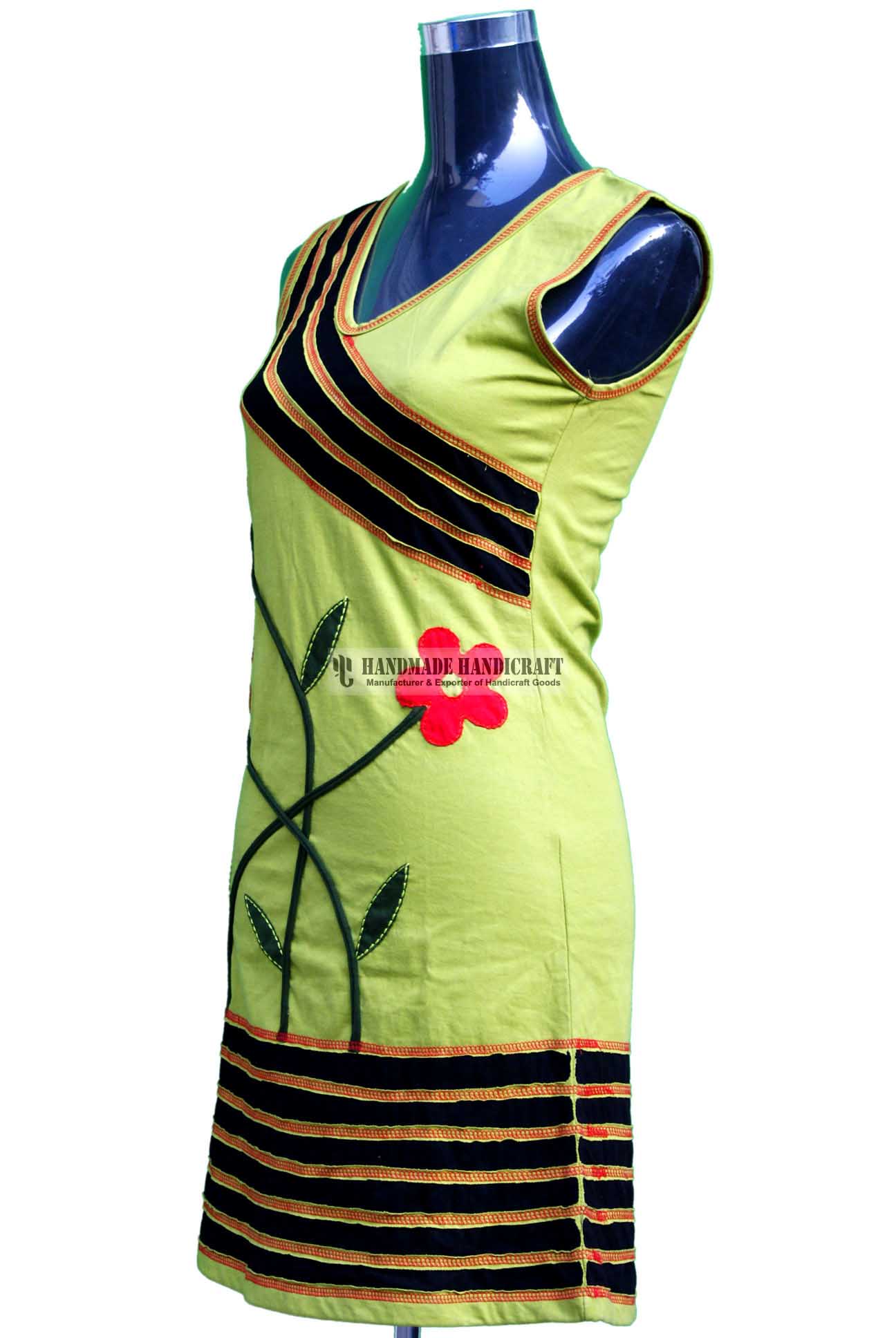 Rib Cotton Dress
