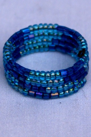 Glass Beads Ring