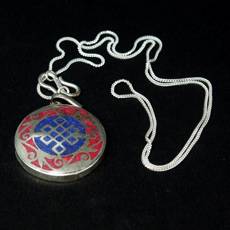 Endless Knot Locket Pendant