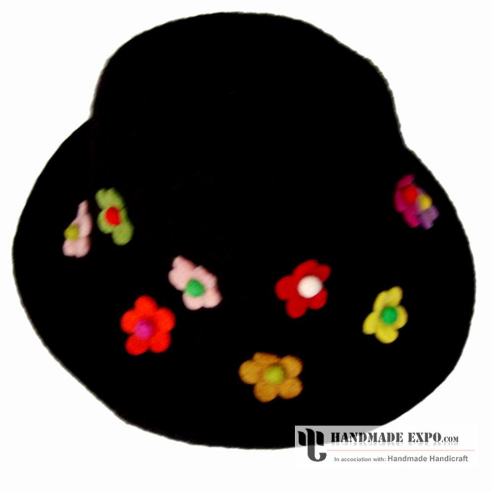 Black Flet Hat <span Style=