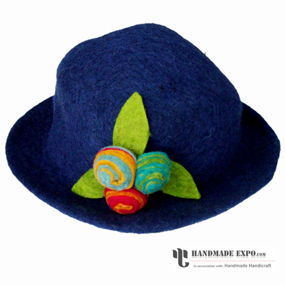 3 Flower Hat