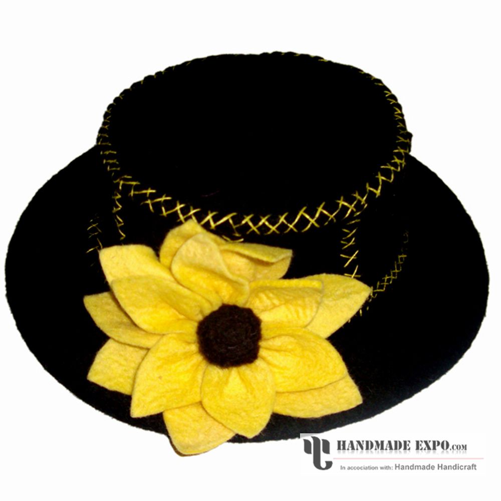 Flower Design Hat