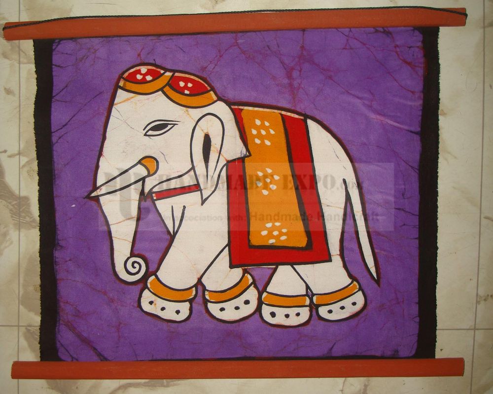 Warrior Elephant Batik
