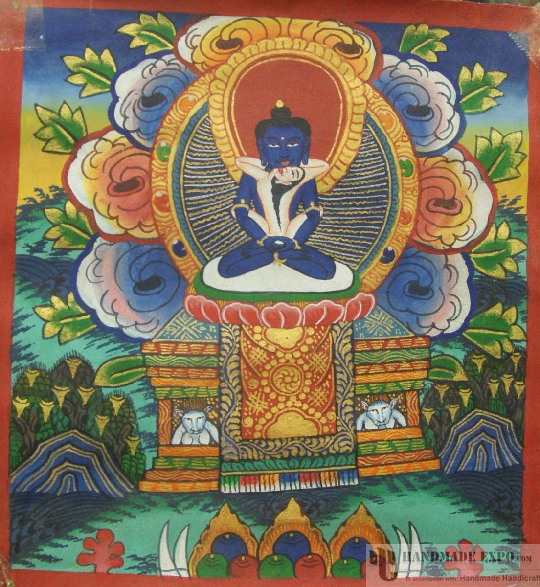Samantabhadra Thangka, <span Style=