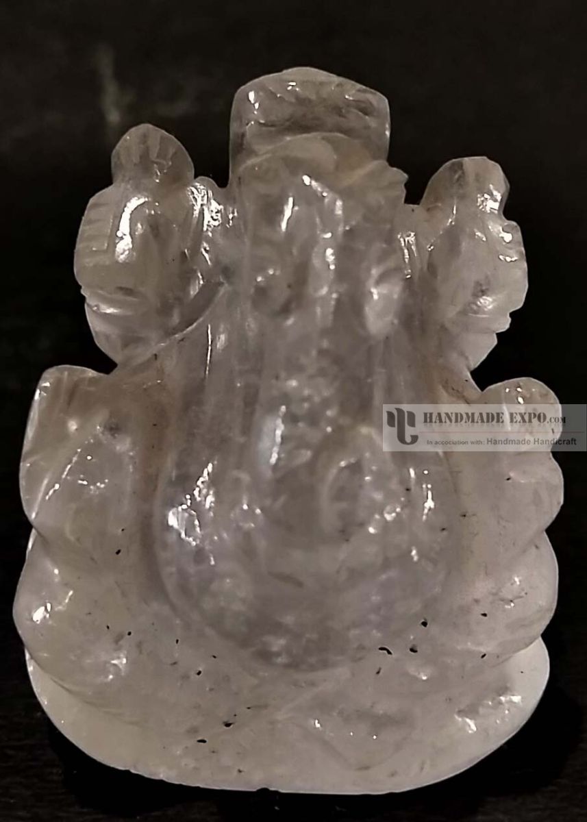 Crystal Ganesh Statue
