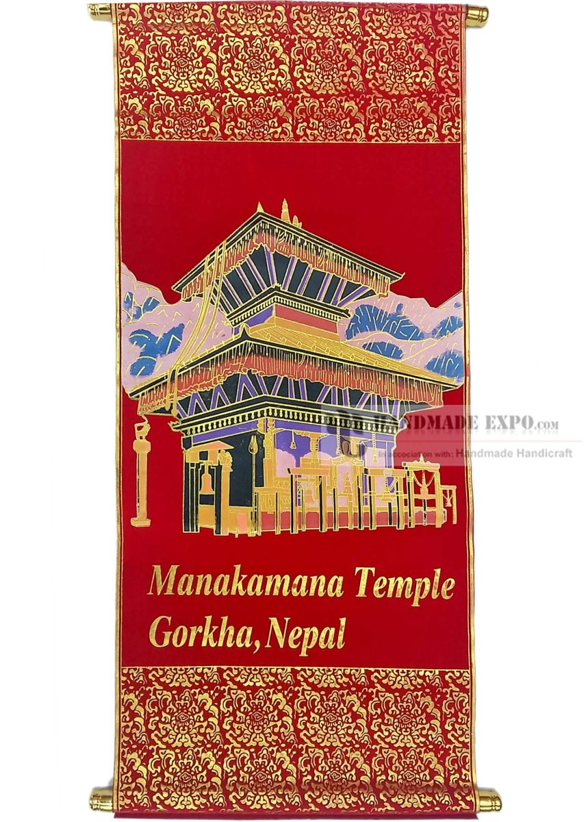 Manakamana Embossed Screen Print