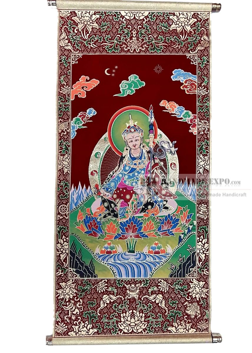 Padmasambhava Scroll Screen Print