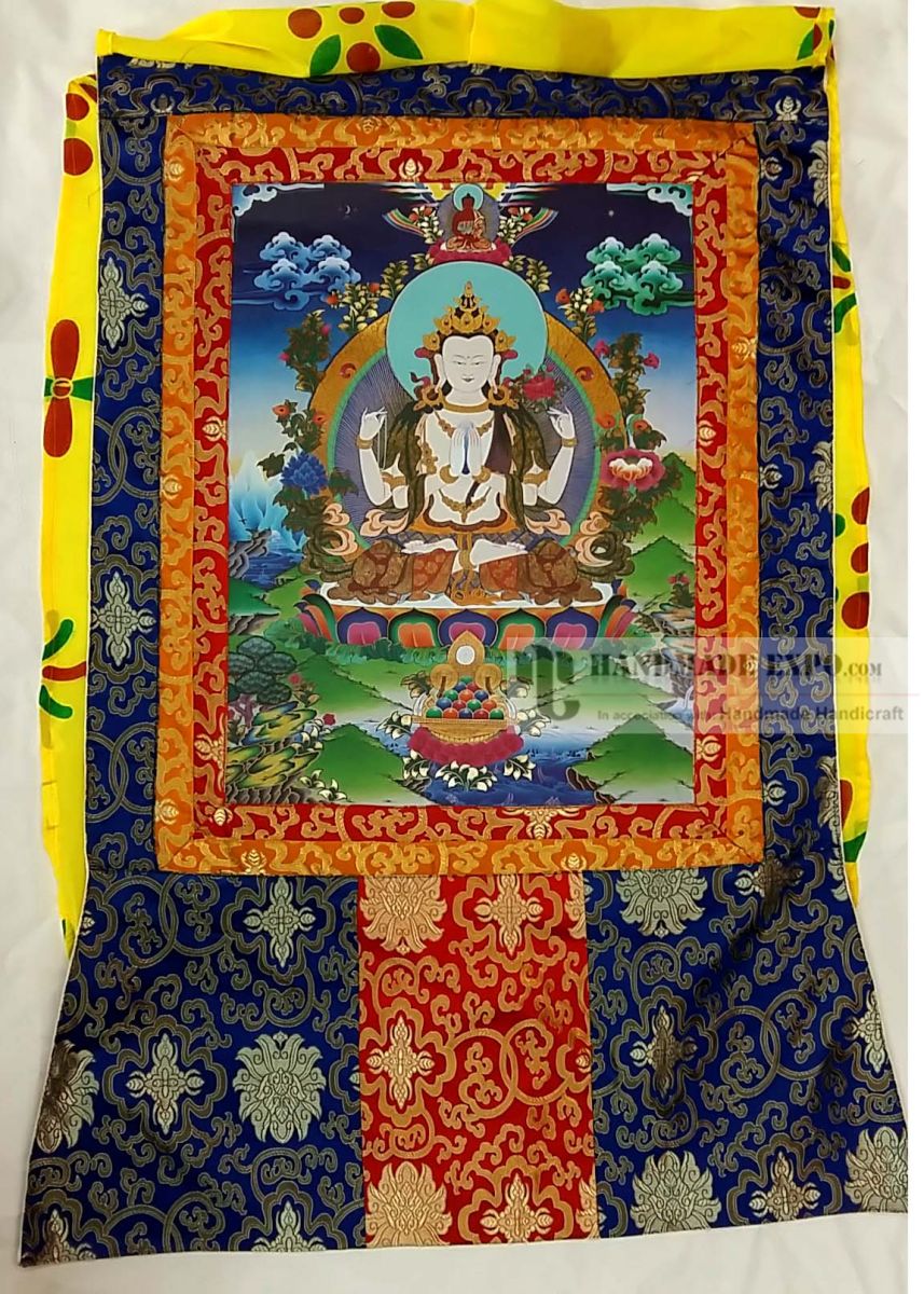 Changrazig Printed Thangka <span Style=