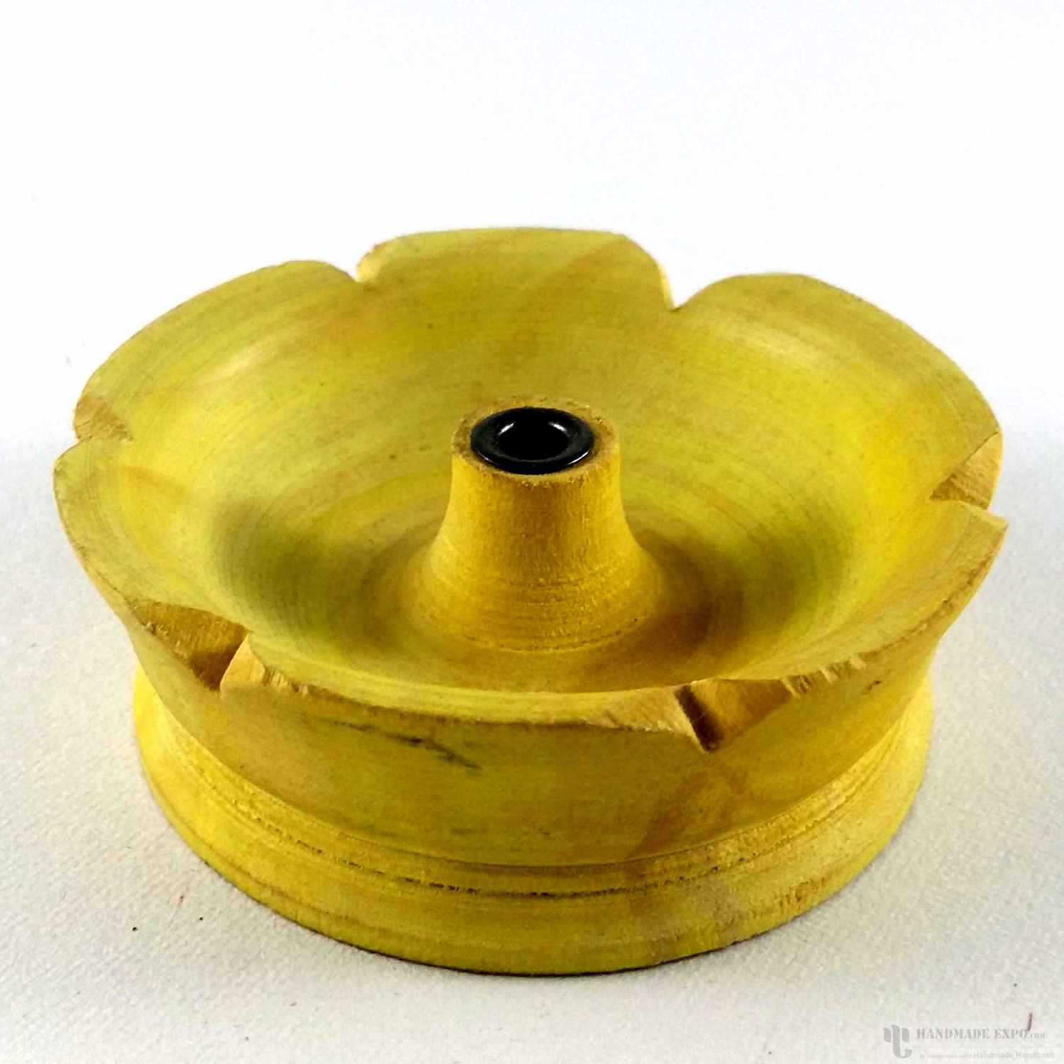 Lotus Large Wooden Incense Burner