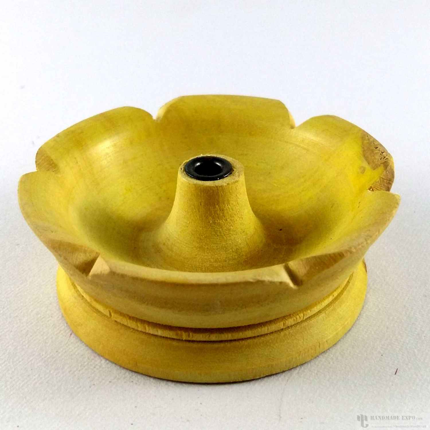 Lotus Medium Wooden Incense Burner