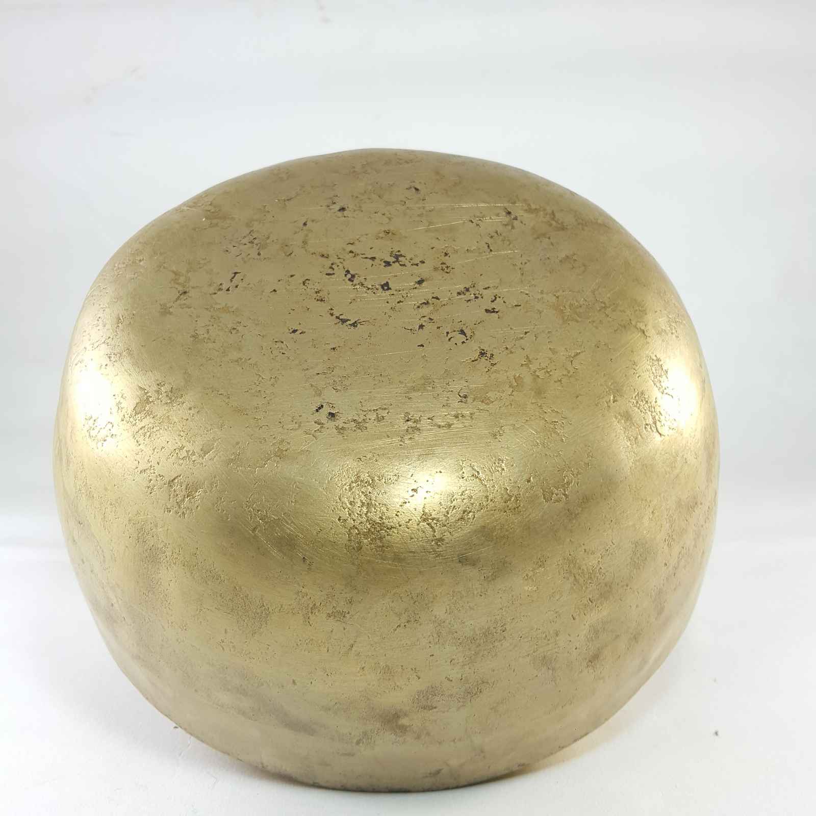 Old Hand Beaten Bronze kopre Singing Bowl, ultra Lightweight, professional Tool, select Accessories