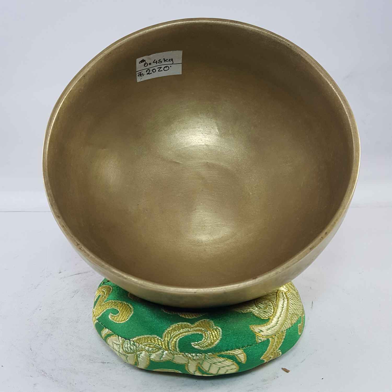 Hand Beaten Bronze Singing Bowl Antique Finishing