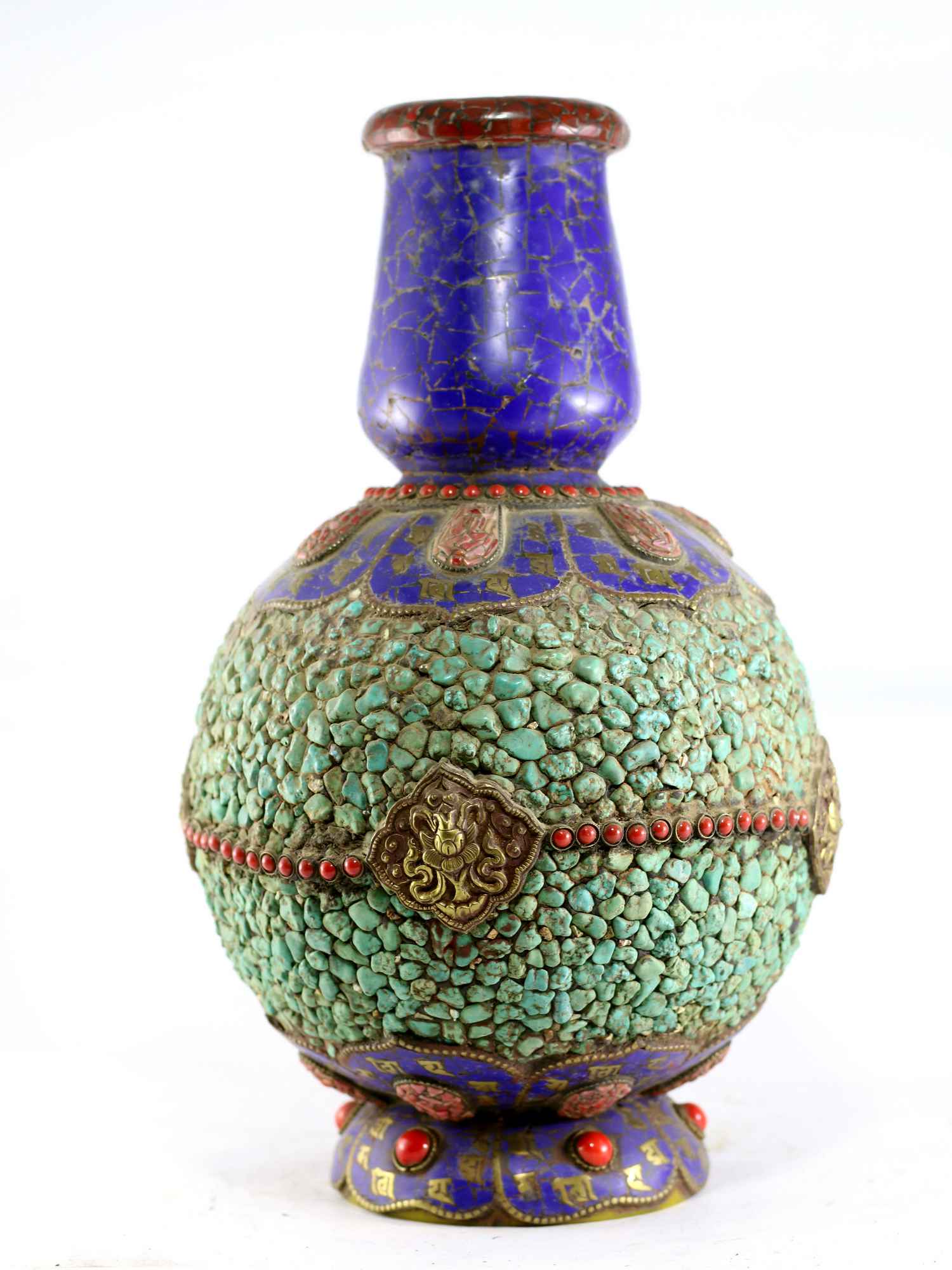 Tibetan Flower Vase :vase <span Style=