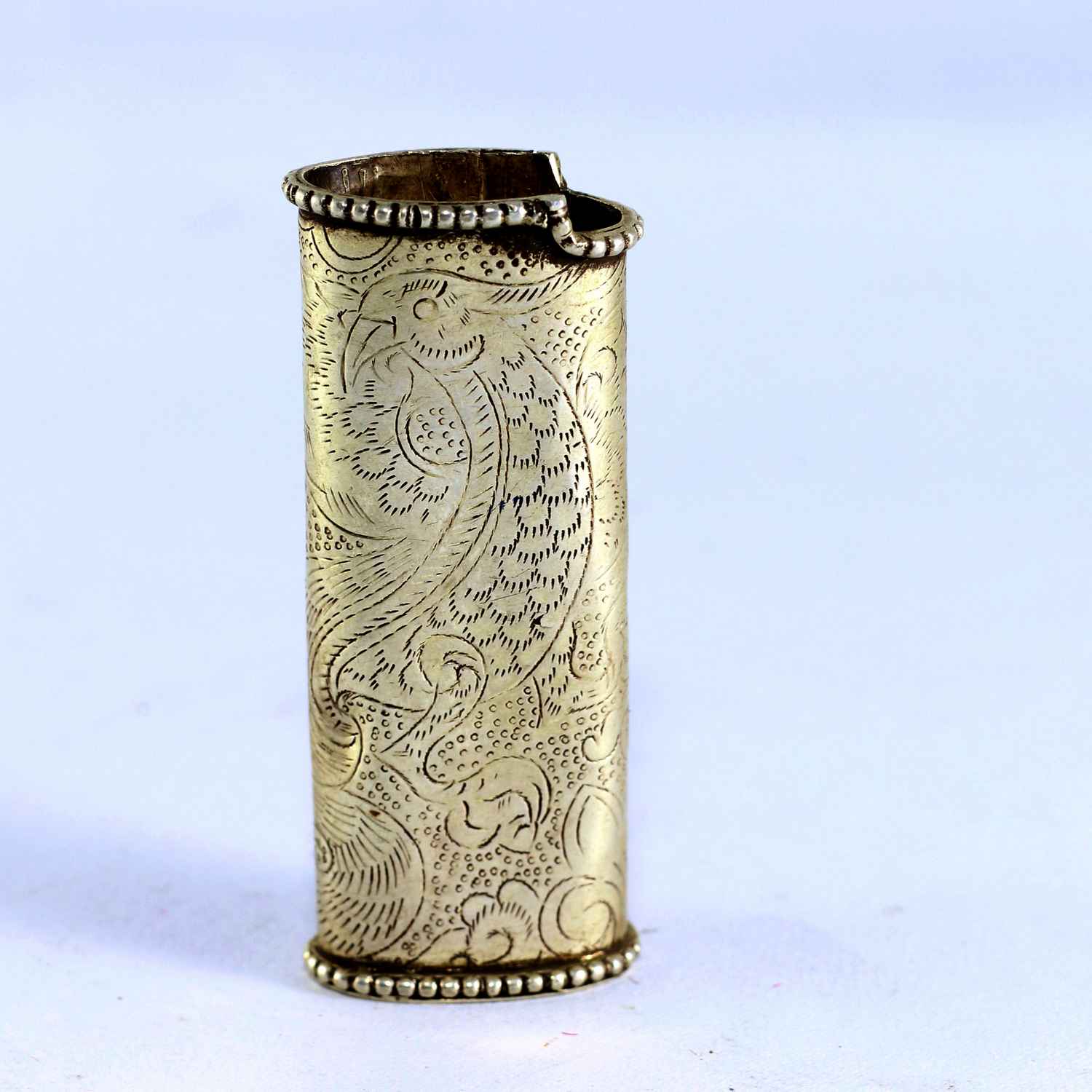 Silver Lighter Holder