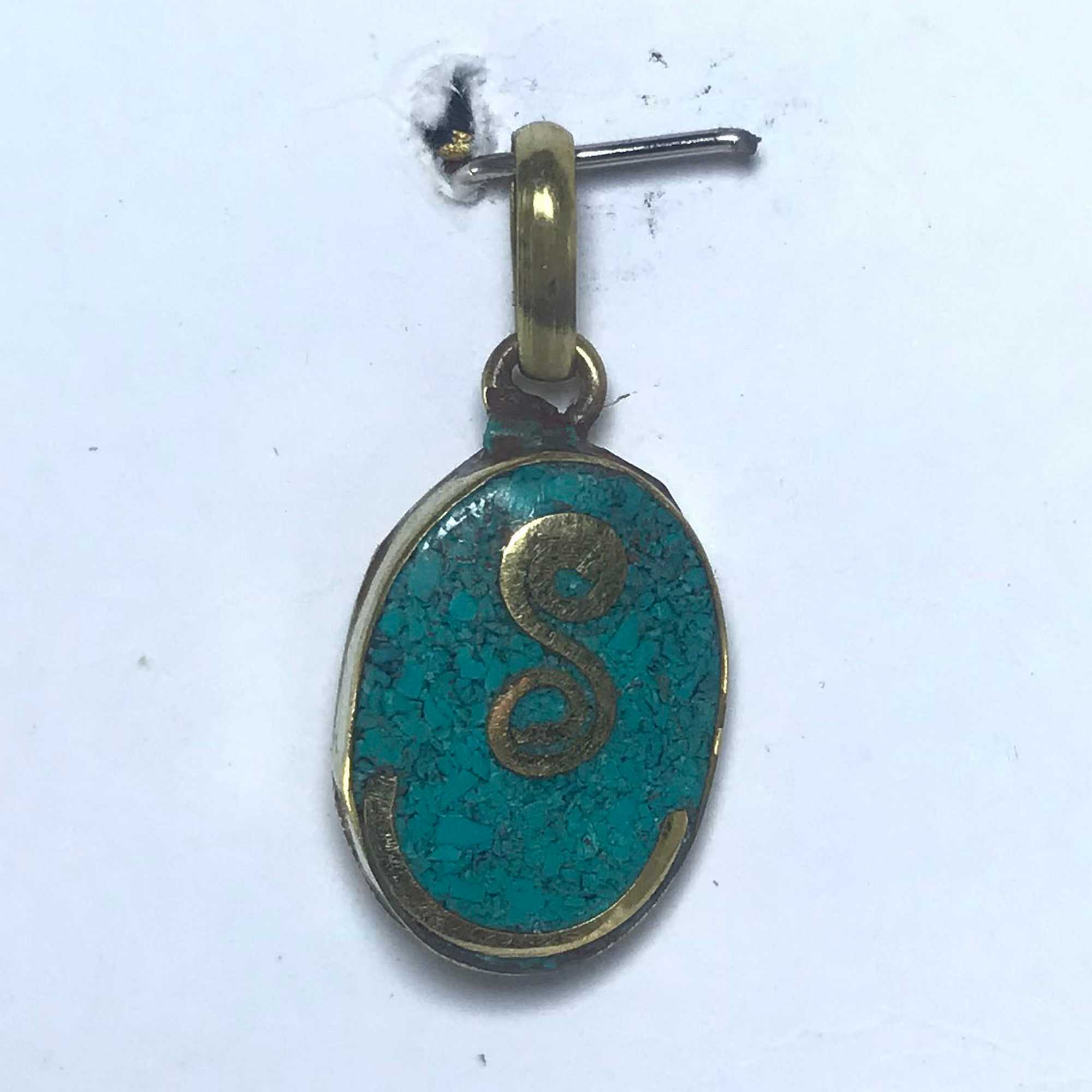 White Metal Pendant