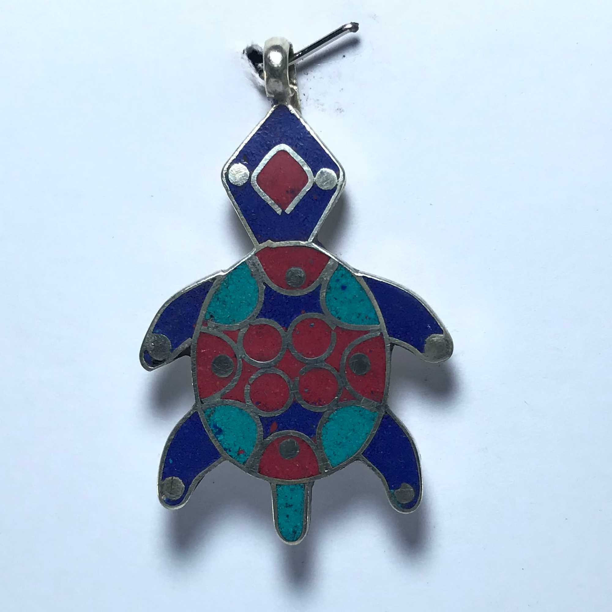 Metal Turtle Pendant <span Style=