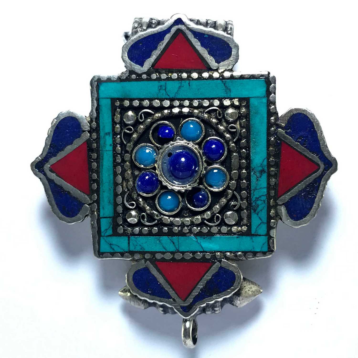Metal Double Side Pendant <span Style=