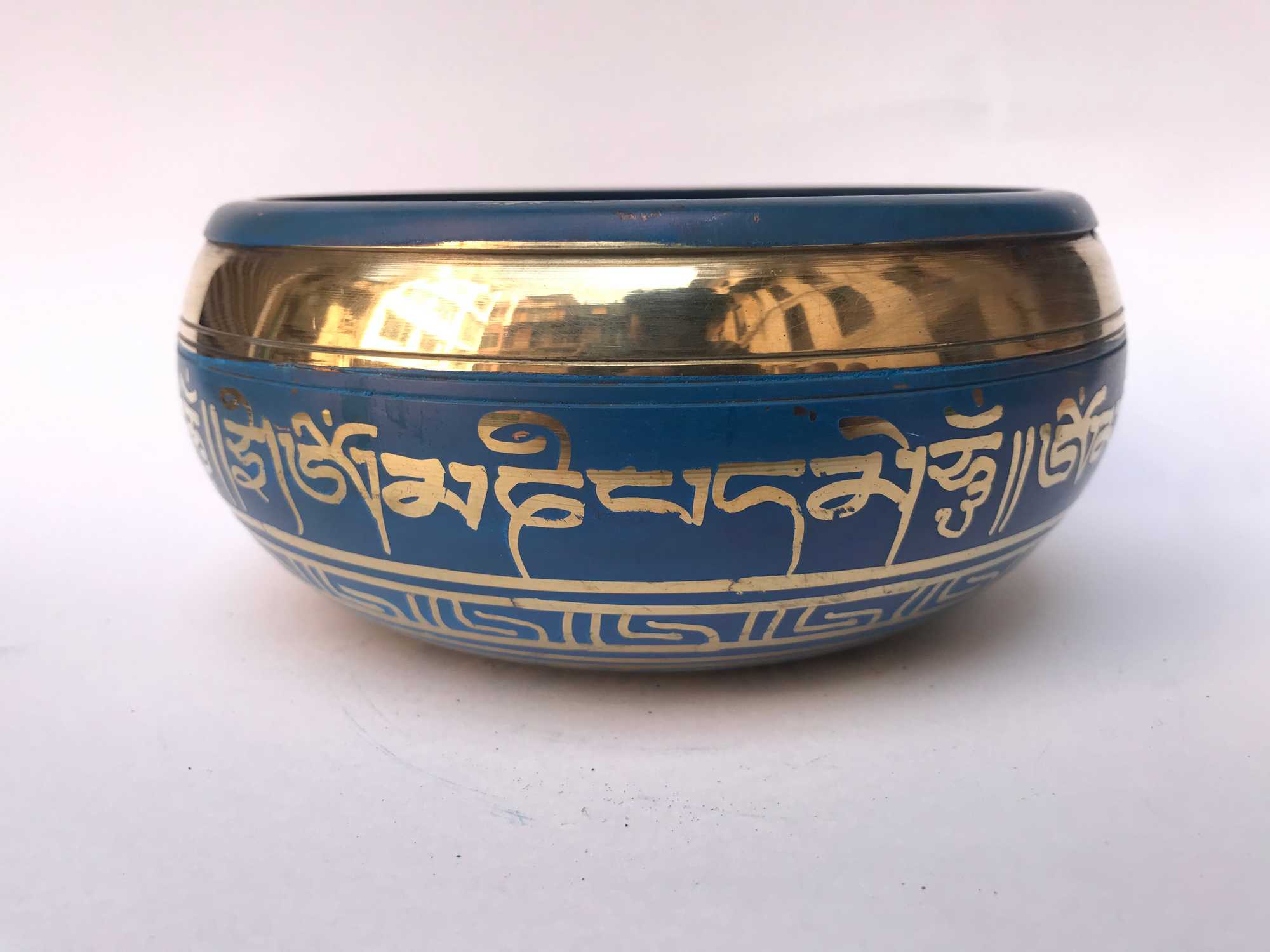 third Eye Chakra, Singing Bowl With ashta Manga Embossed Ver 4, select Accessories