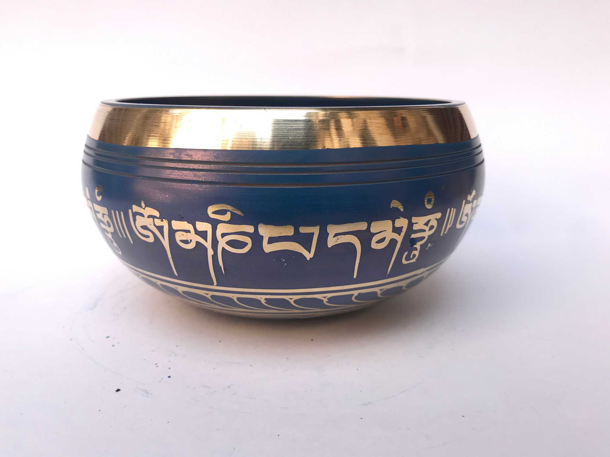 third Eye Chakra, Singing Bowl With om Mani Padme Hum, select Accessories