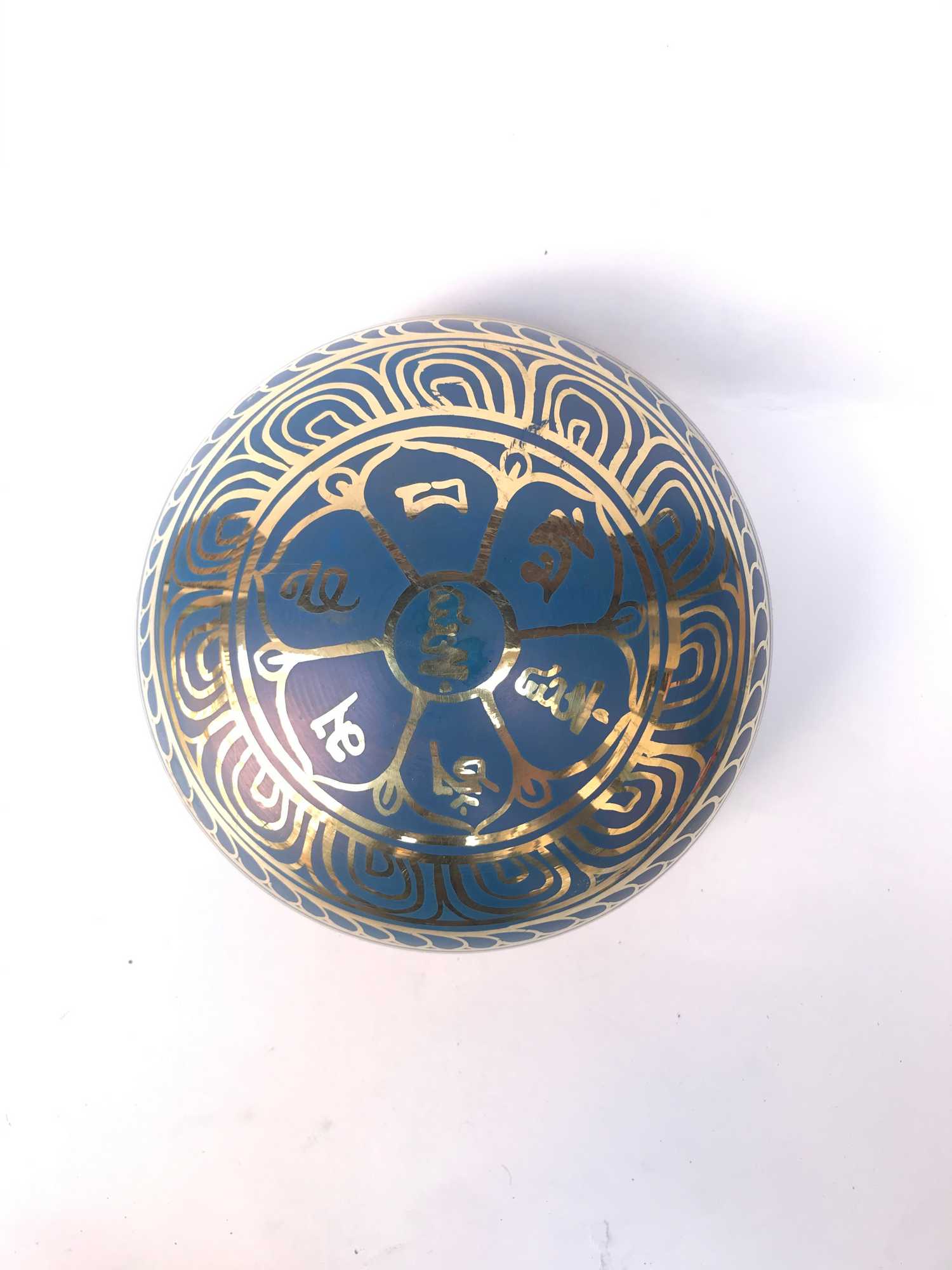 third Eye Chakra, Singing Bowl With tibetan Om, select Accessories