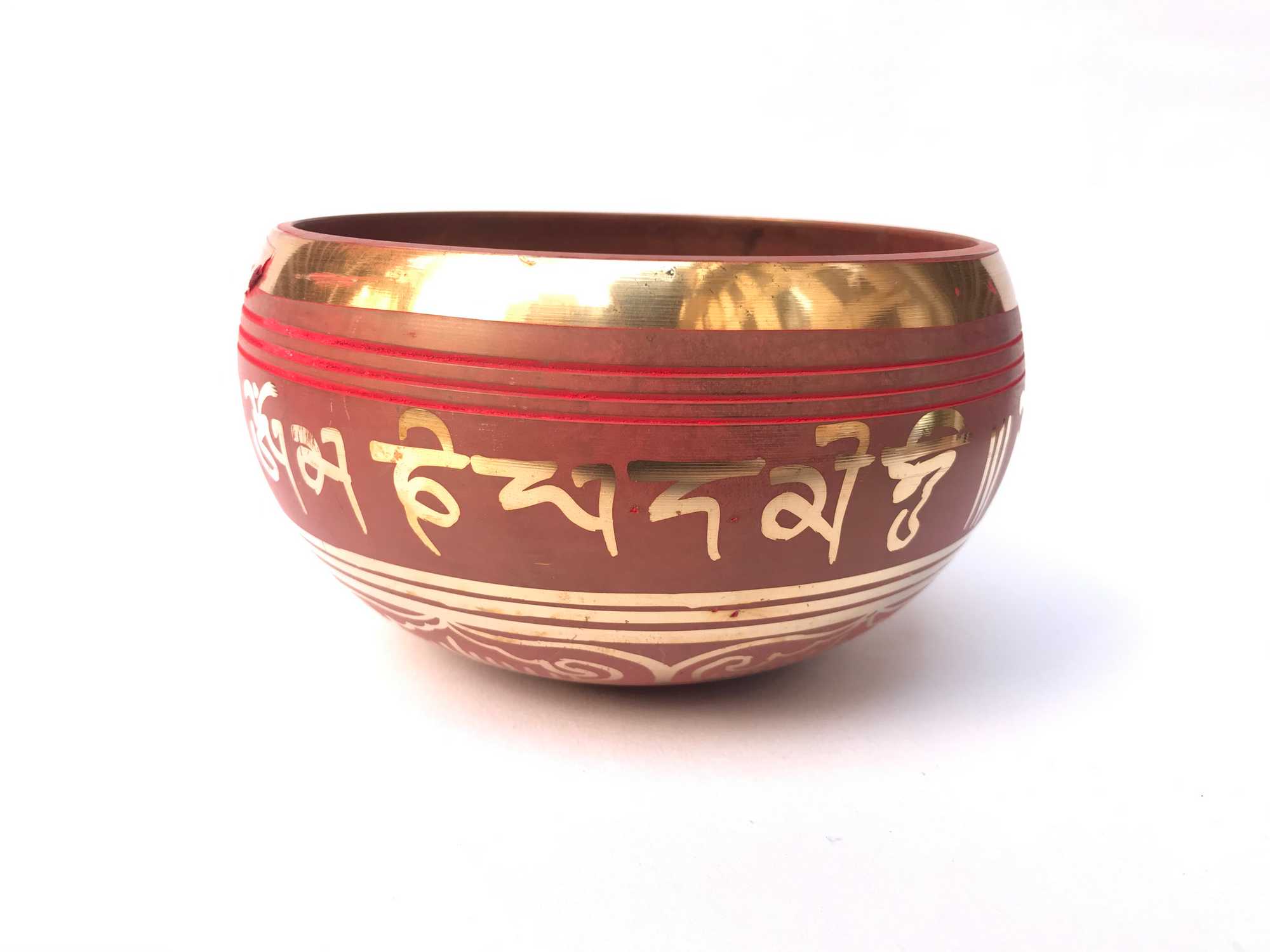 root Chakra, Singing Bowl With endless Knot, select Accessories